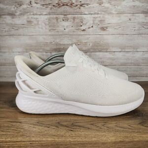 Kizik Mens Athens White Hands Free Sneakers Athletic Shoes Size 11 Wide